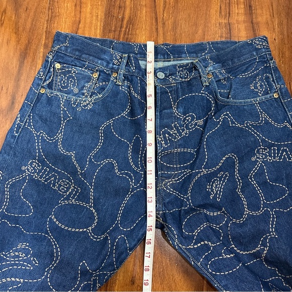 BAPE x Levi's Camo 501 93 Model Size 38 HTF - Picture 12 of 13